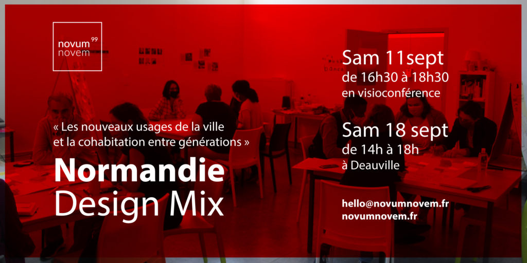 Affiche Normandie Design Mix Novum Novem