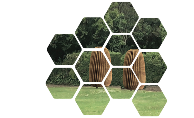 Inauguration des ruches urbaines pour la biodiversité réalisées par les designers Quentin et Vincent Vaulot