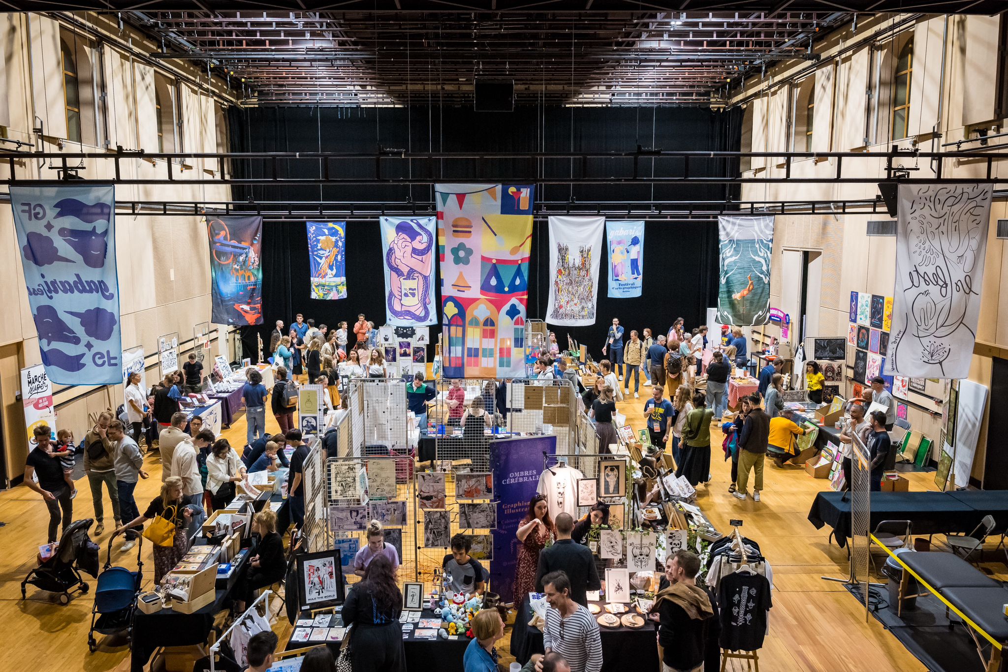 GabariFest édition 2024 / Art market / photo par Vincent VDH / https://www.instagram.com/vdhvince